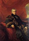 Franz Xavier Winterhalter Famous Paintings - Charles-Jerome, Comte Pozzo di Borgo